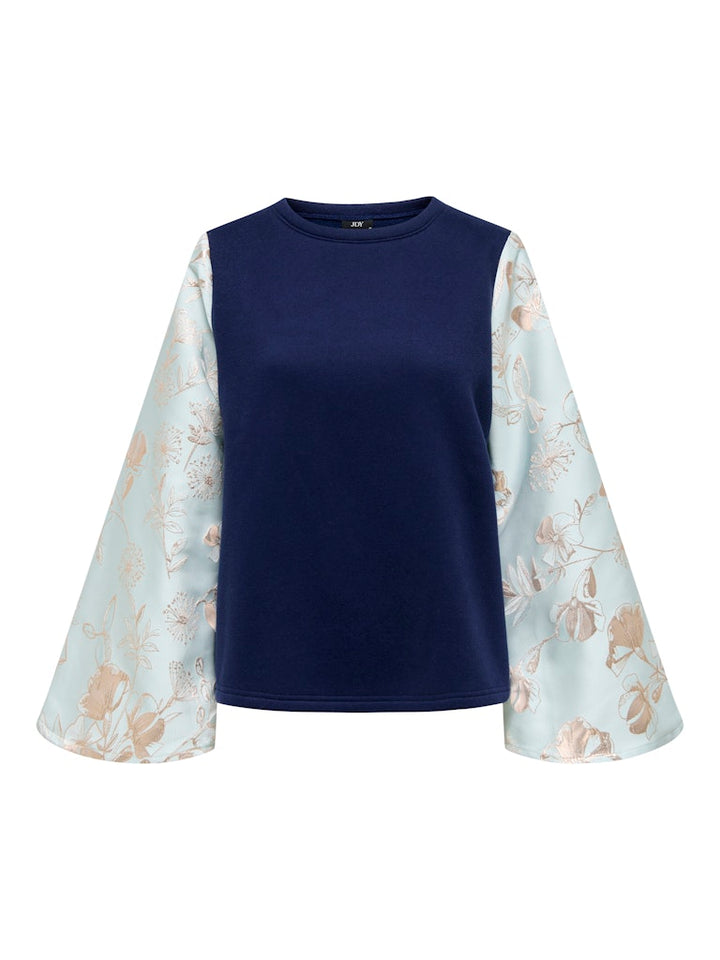 Jdyviolet Ls Jaquard Sleeves - Lichtgrijs