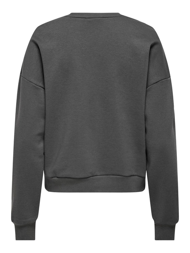 Onljolana L/s Glitter O-neck Swt - Steel