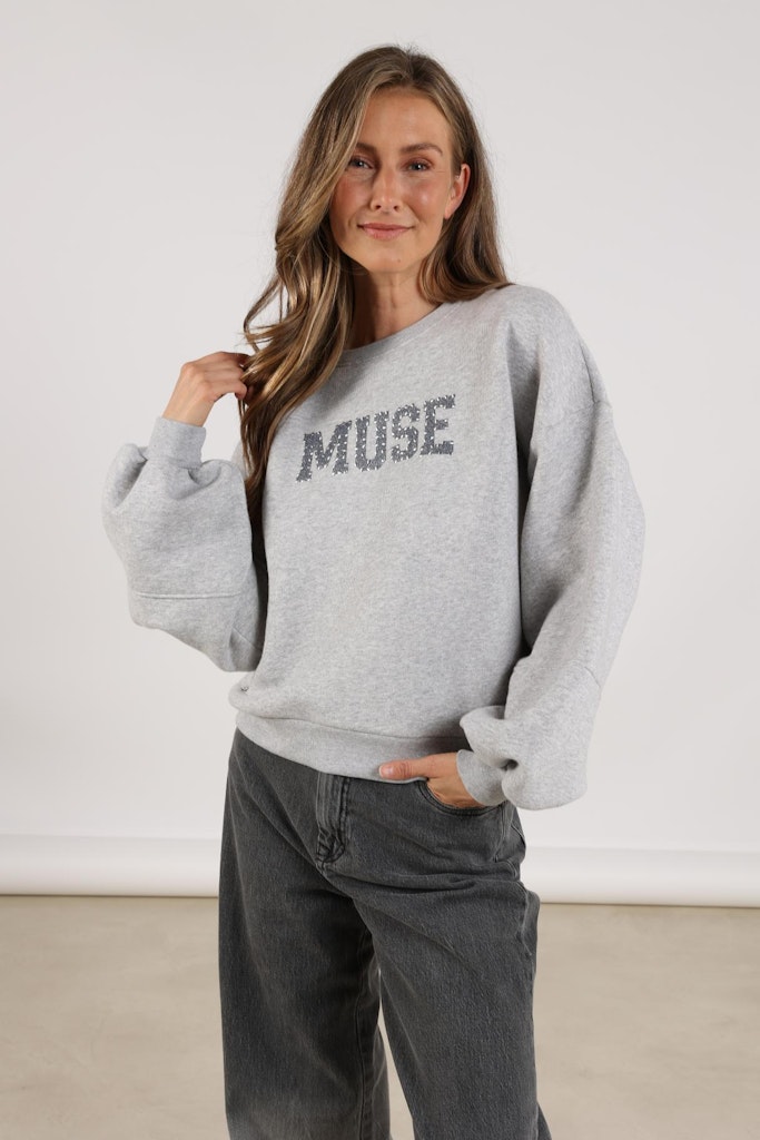 Muse Pullover - Grijs Melee
