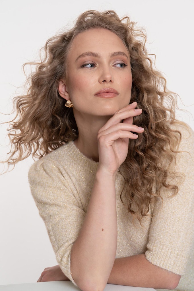 Pullover Lurex - Off-white