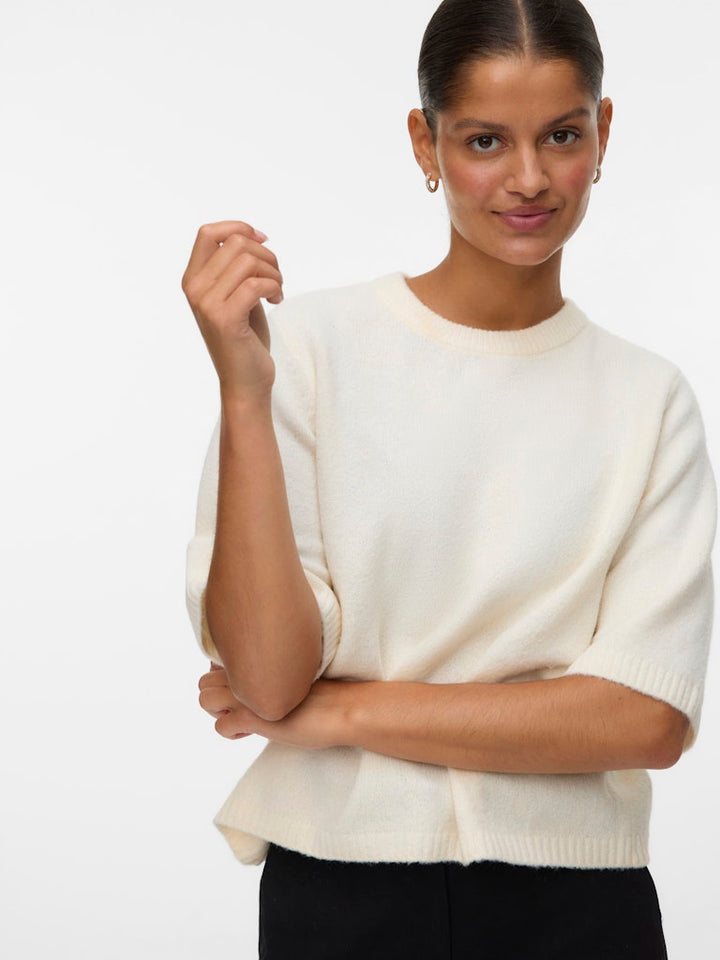 Vmboom 2/4 O-nk Oversize Pullove Ga Noos - Off-white