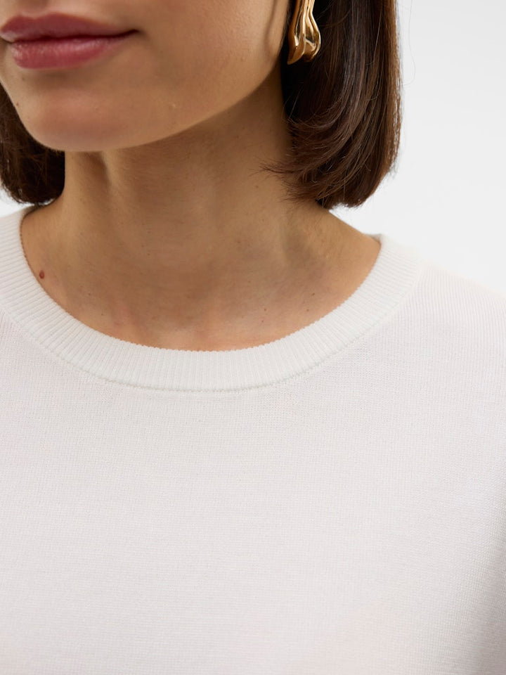 Vmsilje 2/4 O-nck Oversize Pull Ga Noos - Off-white