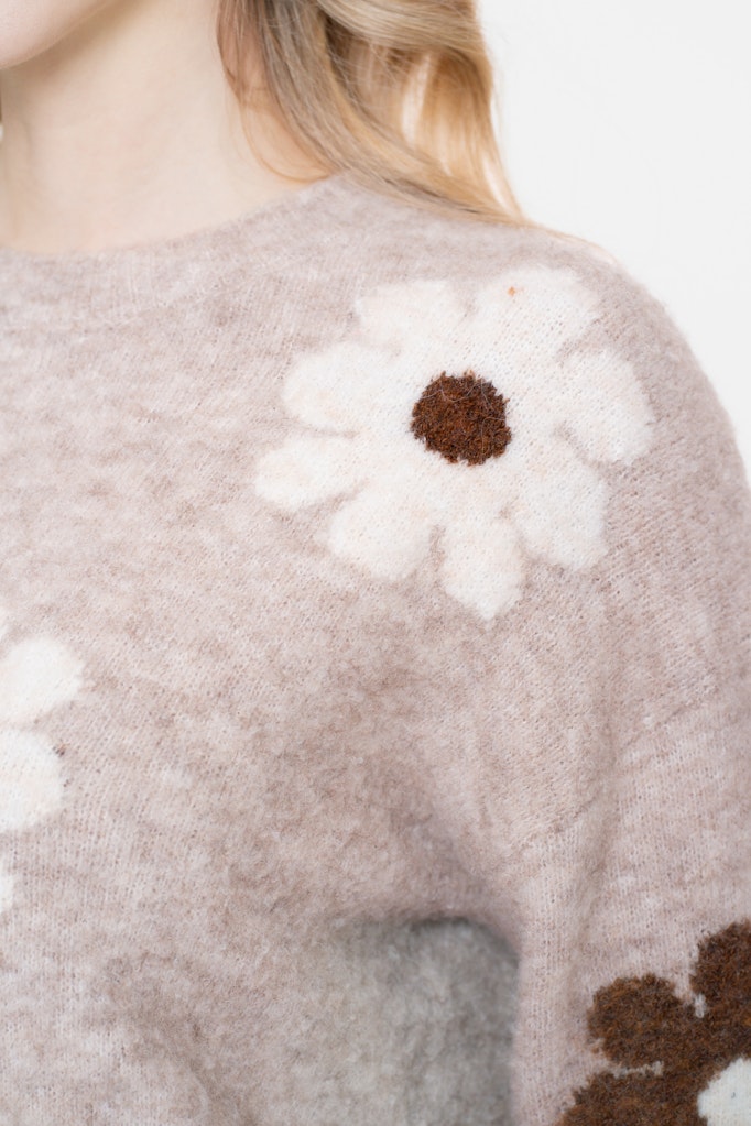 Pull Flowers - Zand Dessin