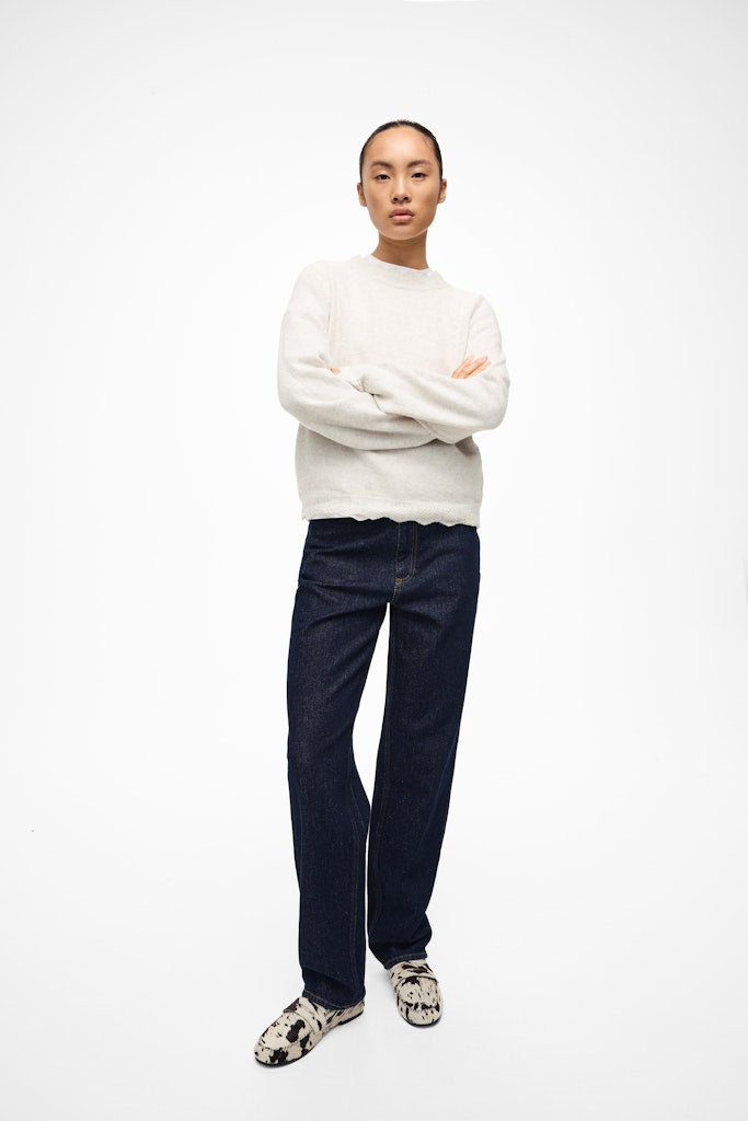 Vinikolina O-neck L/s Knit Top - Noos - Kit