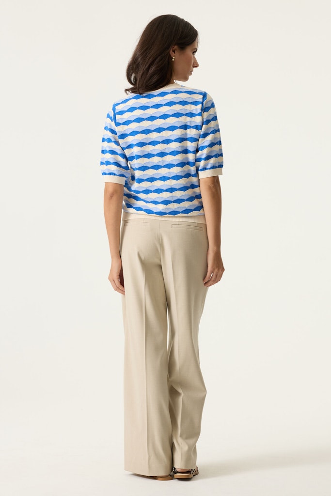 Trui S/s - Ecru Dessin