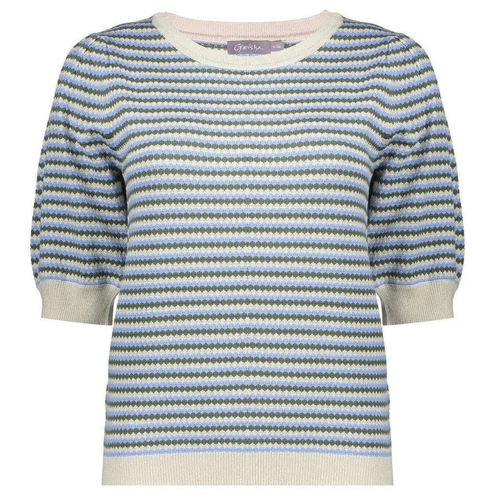 Pull Stripe Lrx - Ecru Dessin