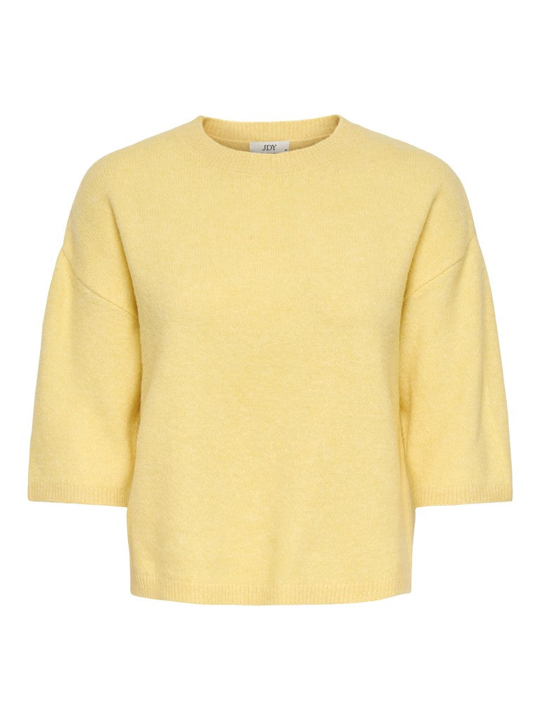 Jdychloe Life 3/4 On Pullover Knt Noos - Geel