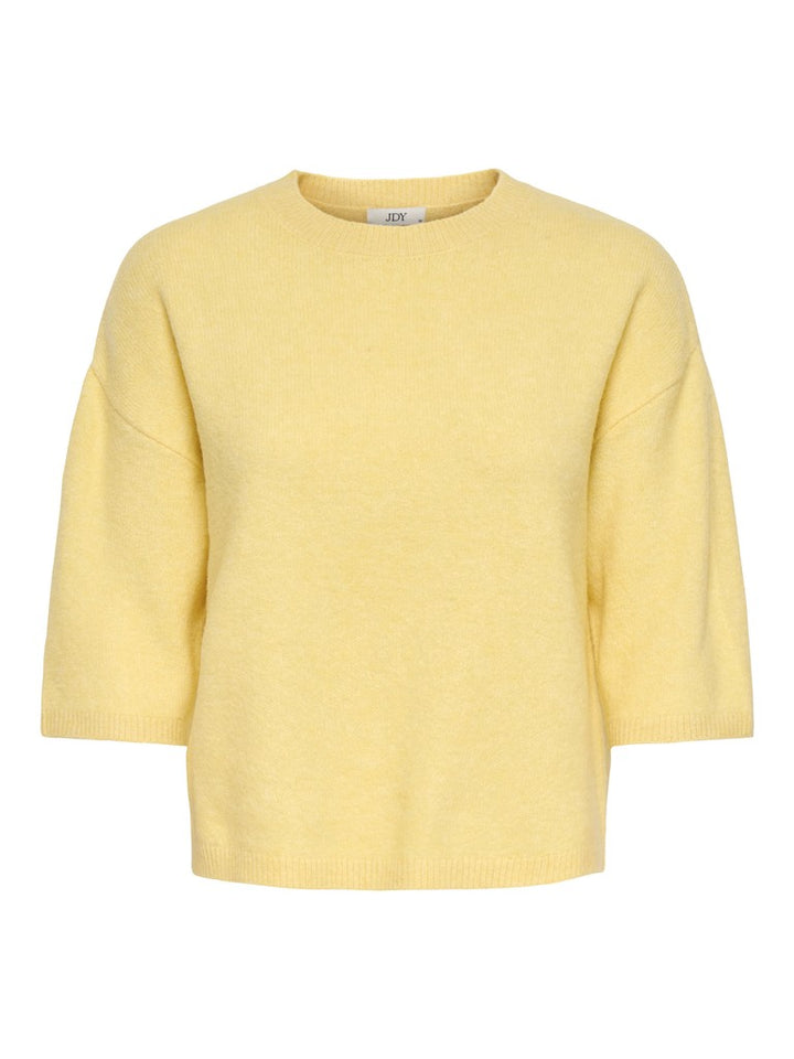 Jdychloe Life 3/4 On Pullover Knt Noos - Geel
