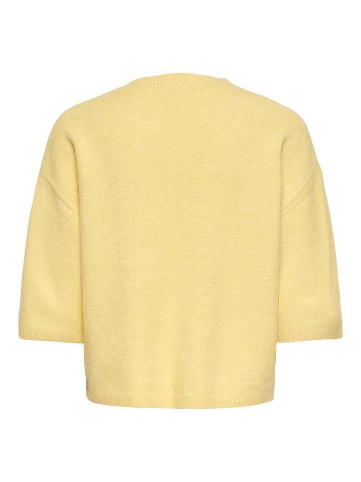 Jdychloe Life 3/4 On Pullover Knt Noos - Geel