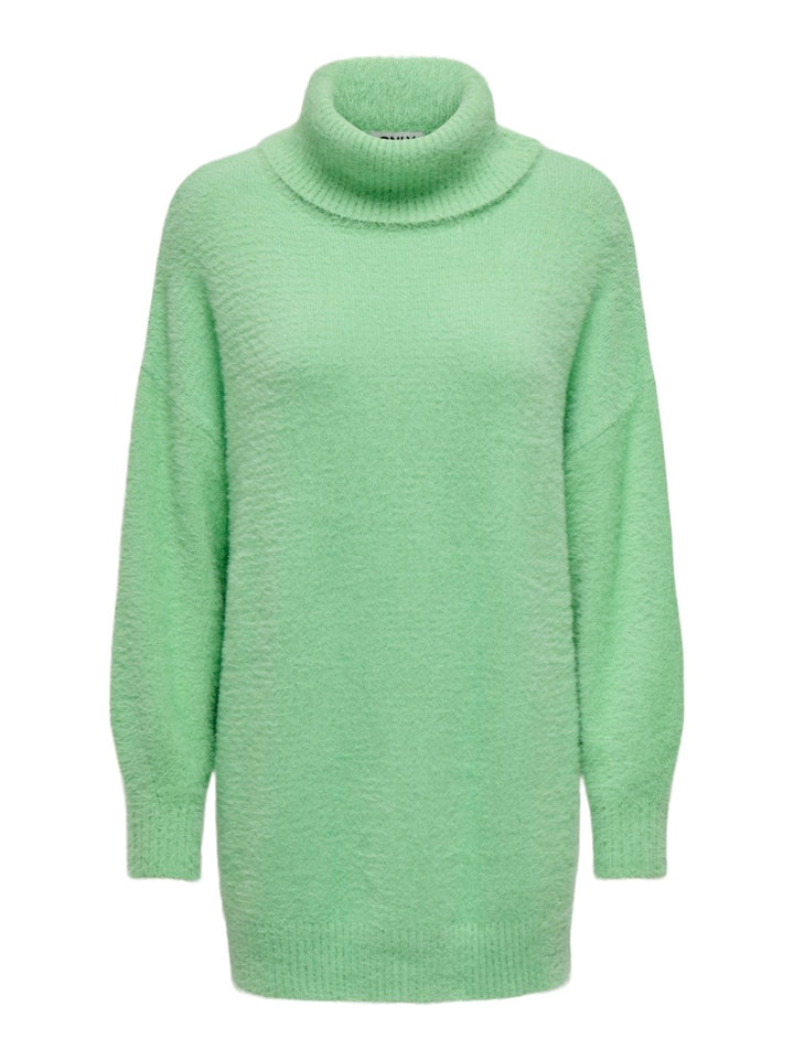 Onlpiumo Ls Loose Rollneck Cc Knt - Mint