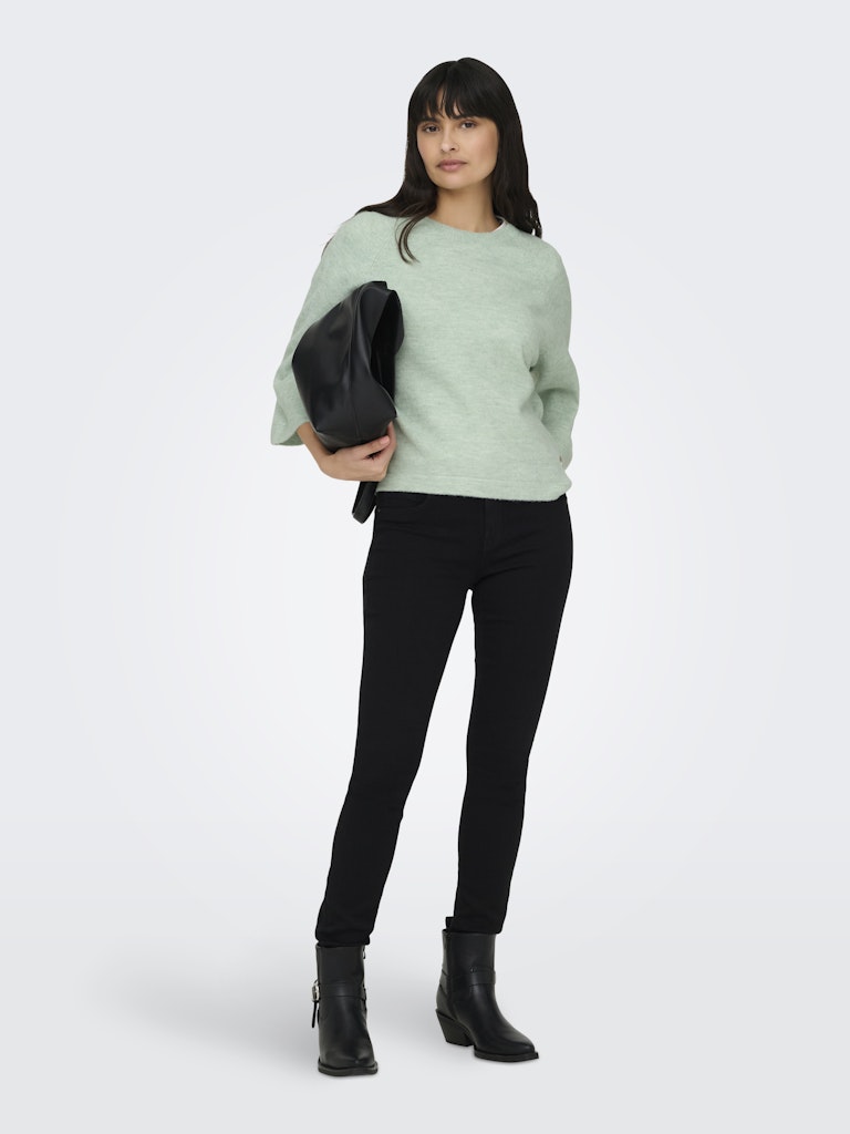 Onlsimoni 3/4 Pullover Knt Noos - Mint