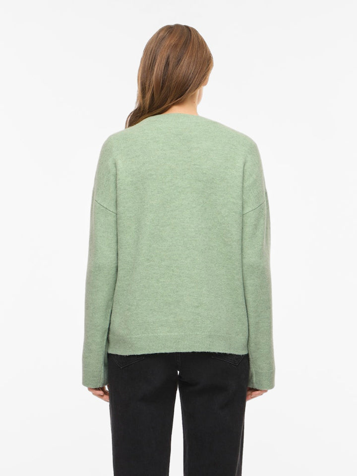 Viliga L/s O-neck Knit Top - Noos - Mint