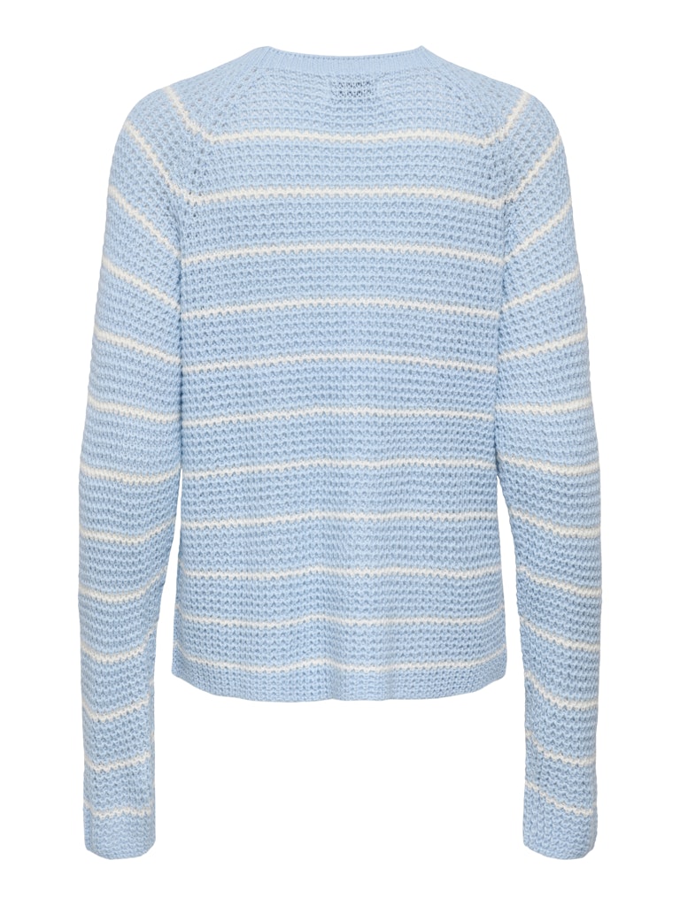 Jdyellen L/s Oneck Raglan Pullover Knt - Lichtblauw