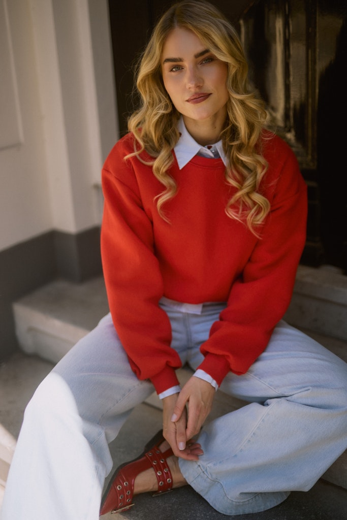 Amalia Pullover - Rood