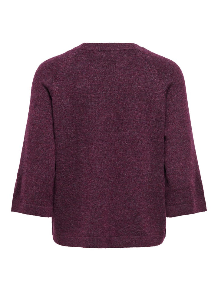 Onlsimoni 3/4 Pullover Knt Noos - Mauve