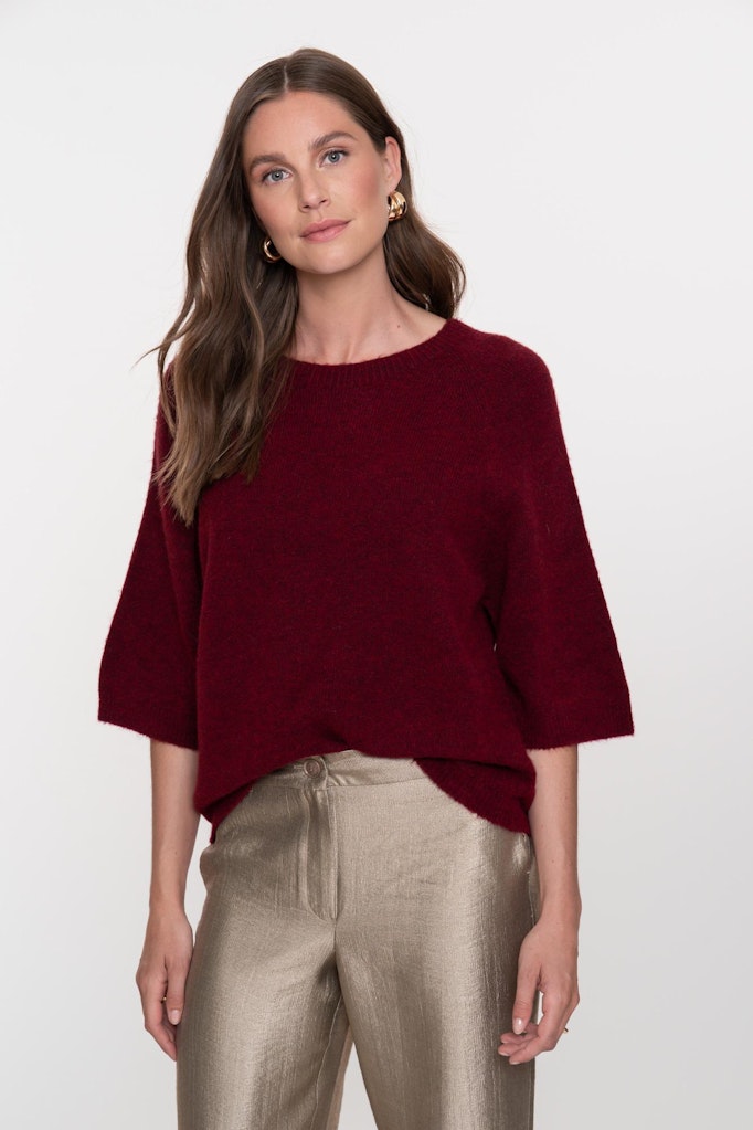Pull 3/4 Sleeve - Bordeaux