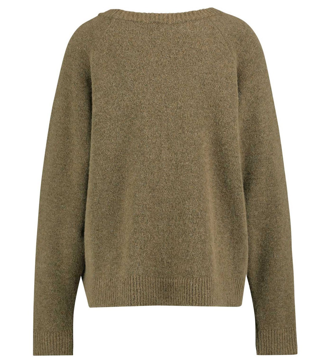 Onlkatia Ls Loose Highneck Cc Knt - Taupe