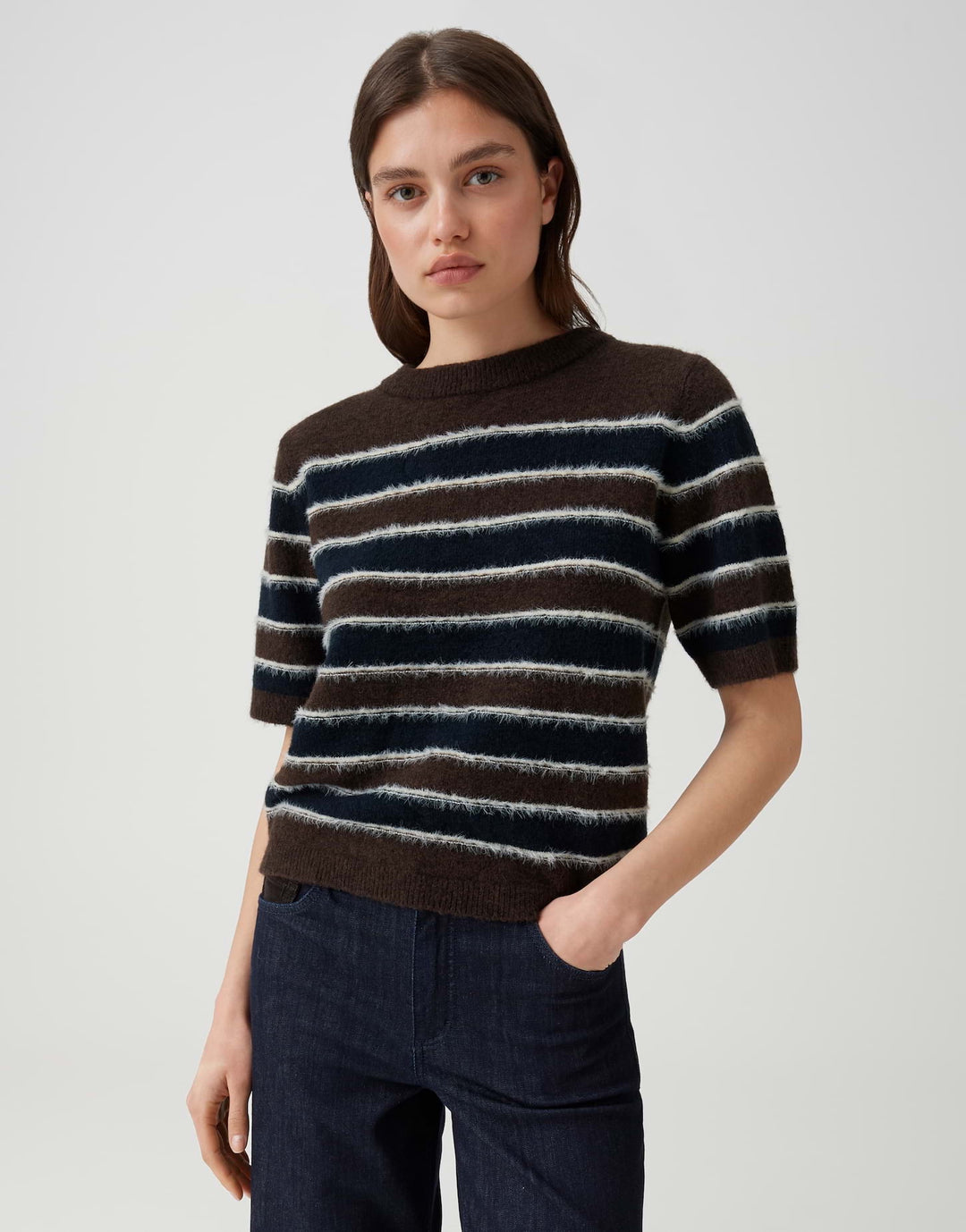 Pimota Stripe 10601214353452 - Bruin Dessin