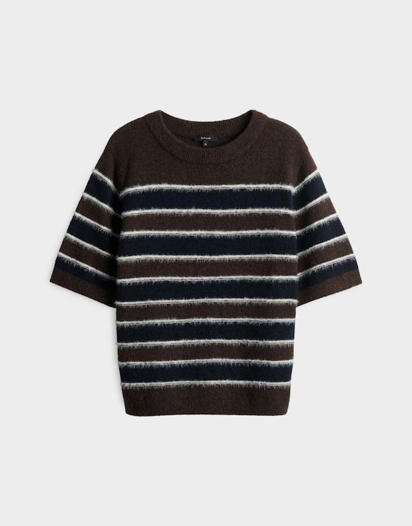 Pimota Stripe 10601214353452 - Bruin Dessin