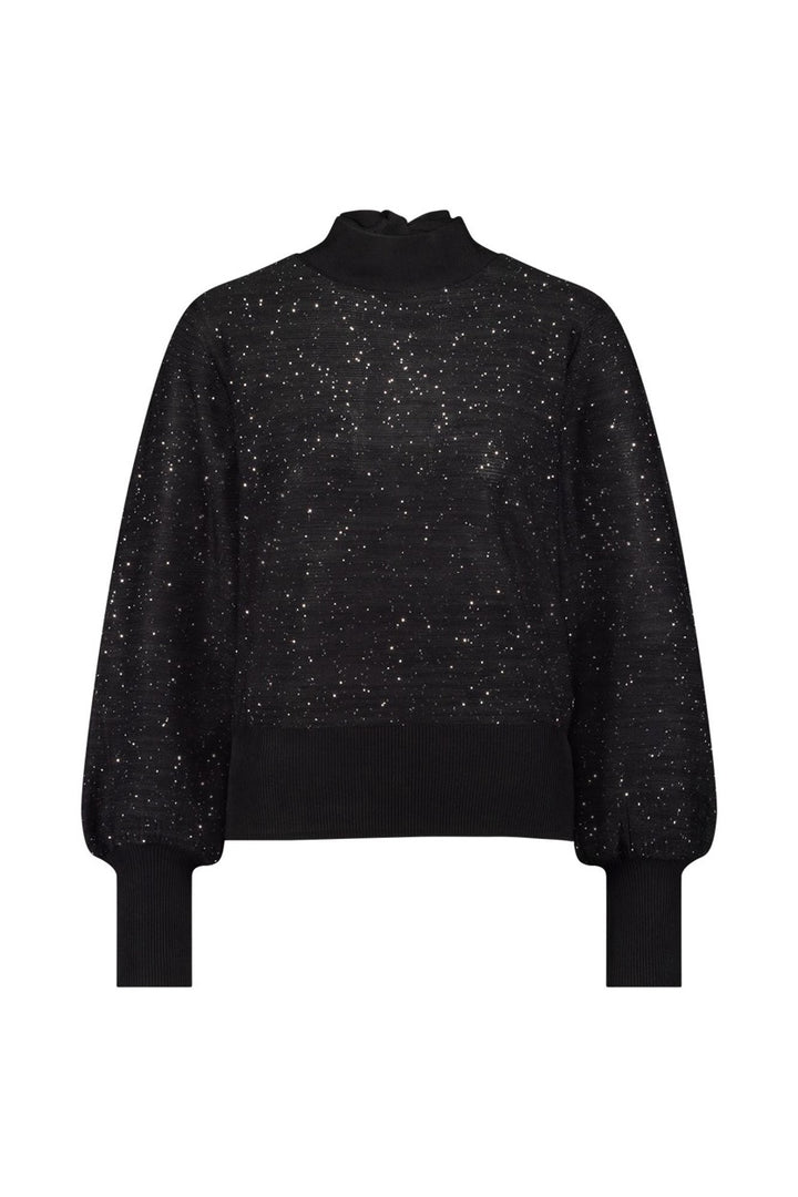 Mireille Sequins Pullover - Zwart