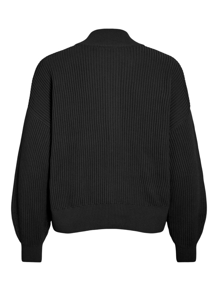 Viching Crew Neck L/s Knit Top - Noos - Zwart
