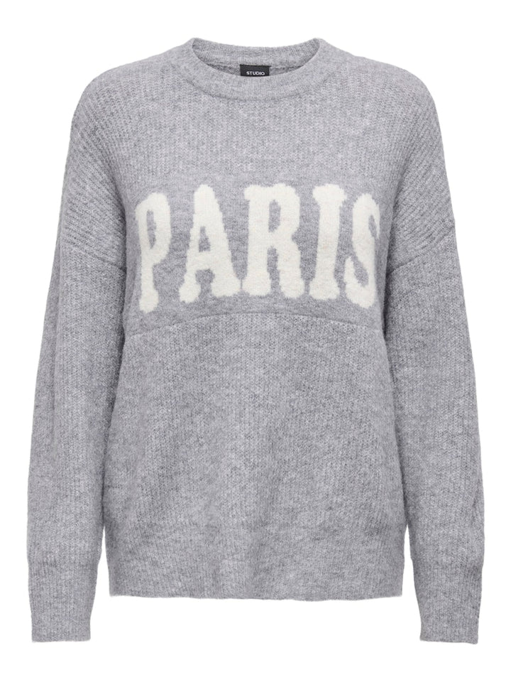 Onljerico L/s Pullover Knt Noos - Grijs Melee