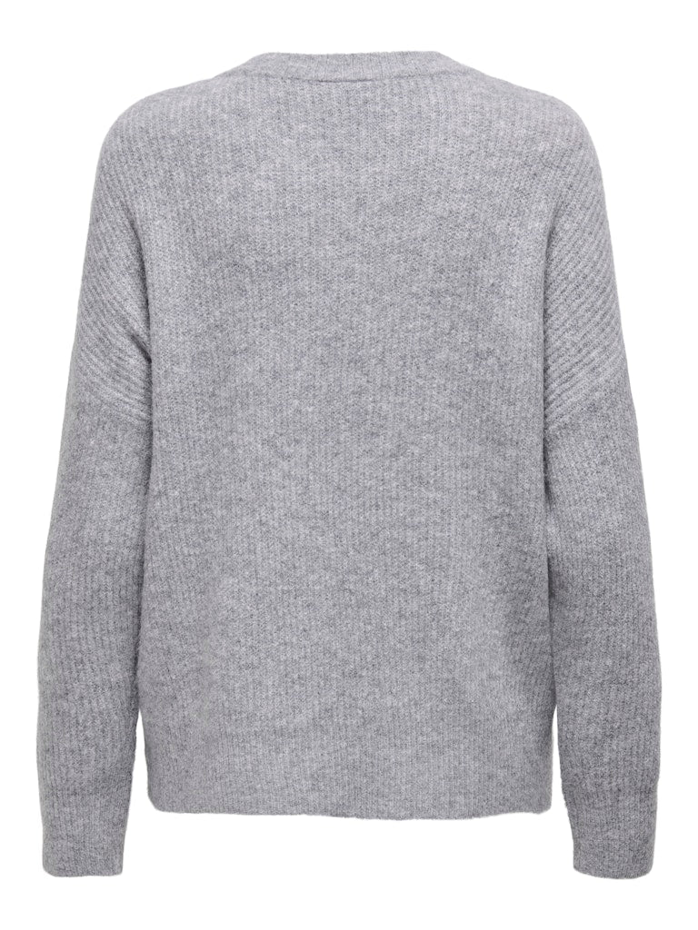 Onljerico L/s Pullover Knt Noos - Grijs Melee