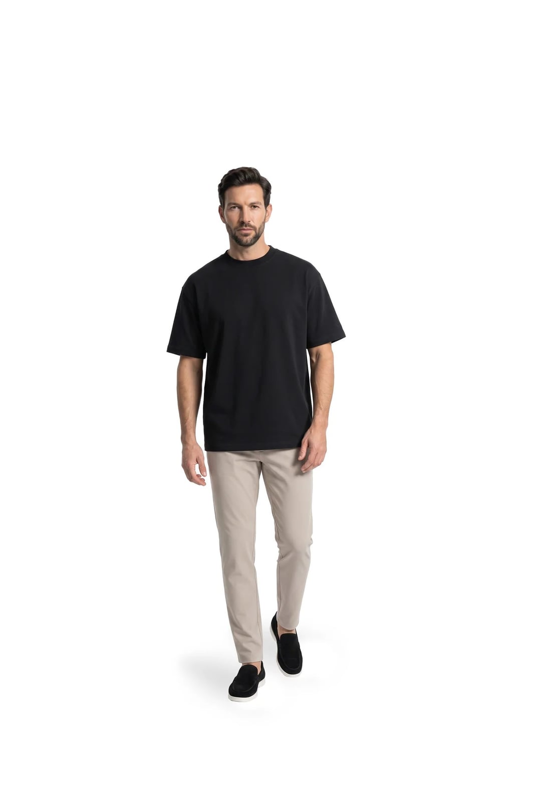 Malelions MPD50026037 t-shirt zwart – heren