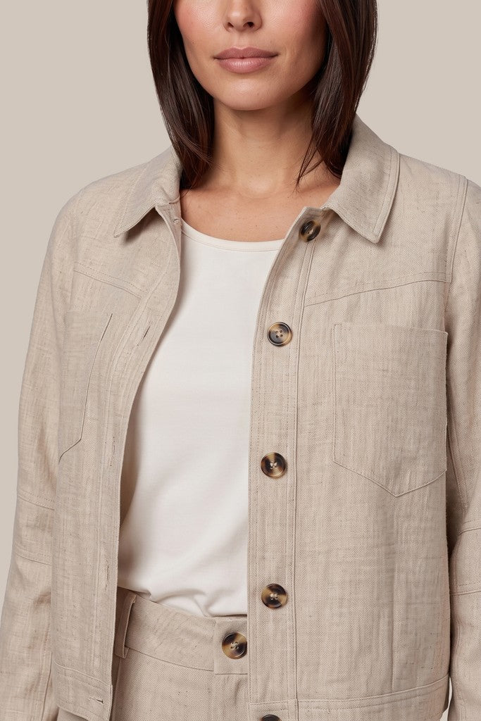 Colleen Jacket - Bruin Dessin
