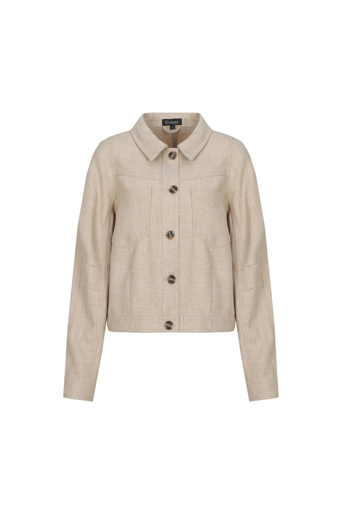 Colleen Jacket - Bruin Dessin