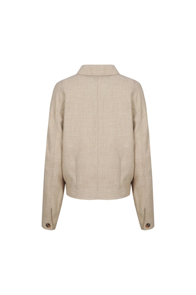Colleen Jacket - Bruin Dessin