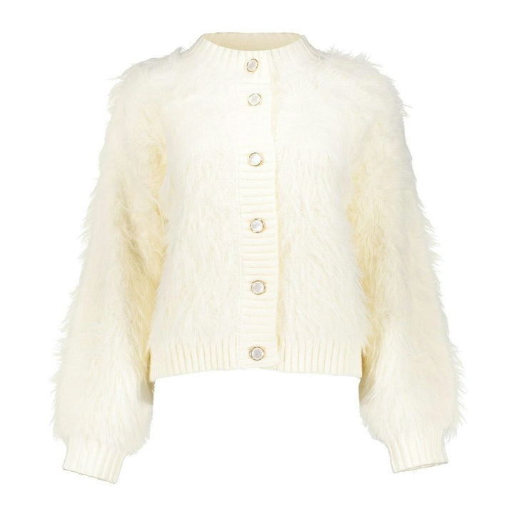 Cardigan Furry - Off-white