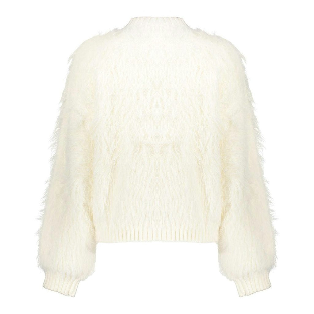 Cardigan Furry - Off-white