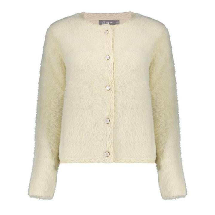 Cardigan Hairy - Off-white