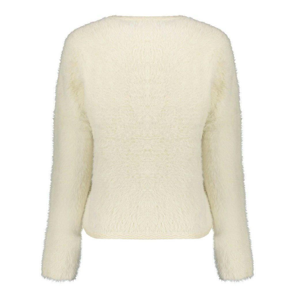Cardigan Hairy - Off-white