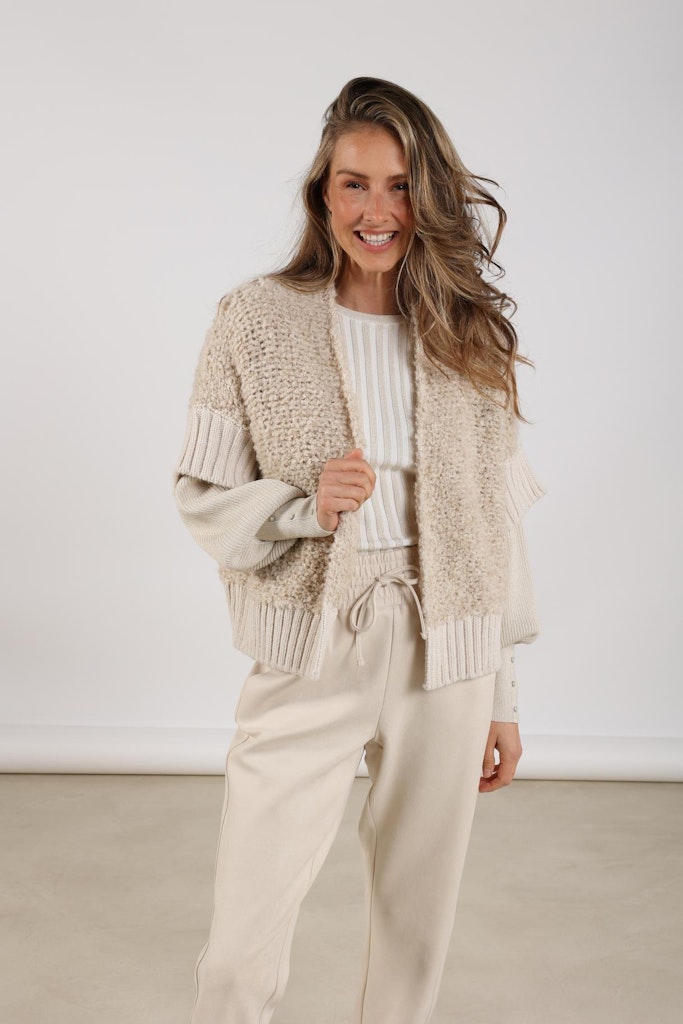 Belle Cardigan - Zand