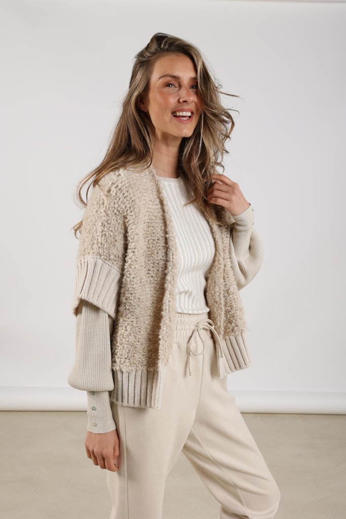 Belle Cardigan - Zand