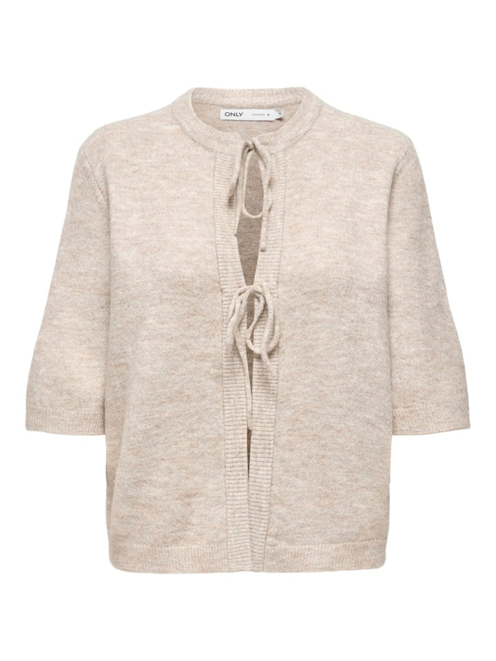 Onlsimoni 2/4 Bow Cardigan Knt Noos - Zand