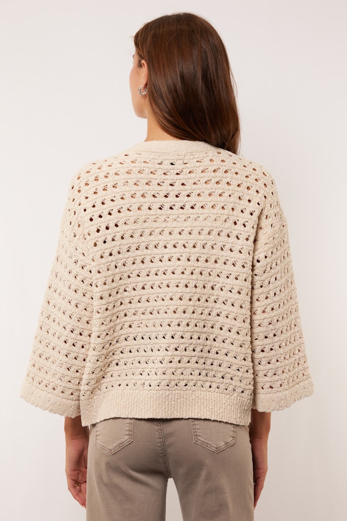 Aliya Knitting Cardigan - Beige