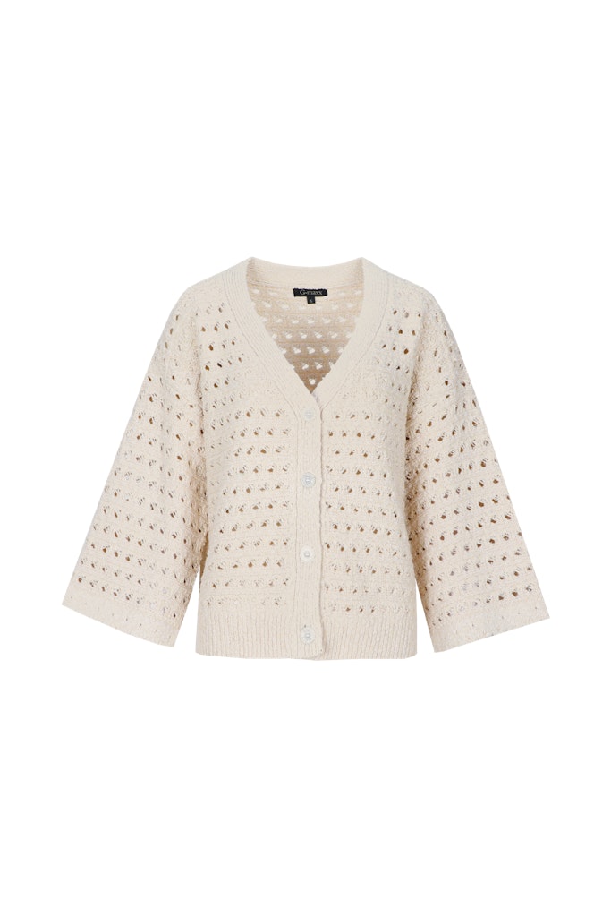 Aliya Knitting Cardigan - Beige