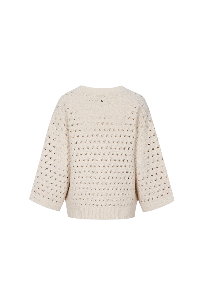 Aliya Knitting Cardigan - Beige