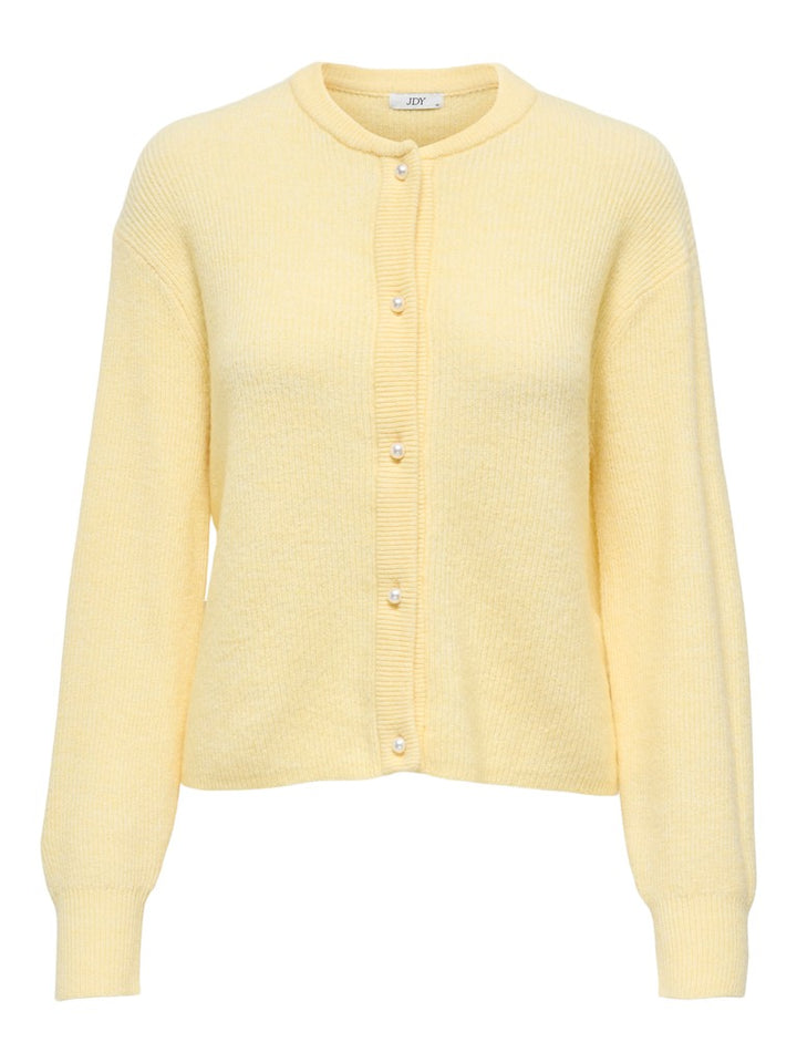 Jdylumi Life L/s Button Cardigan Knt Noos - Geel