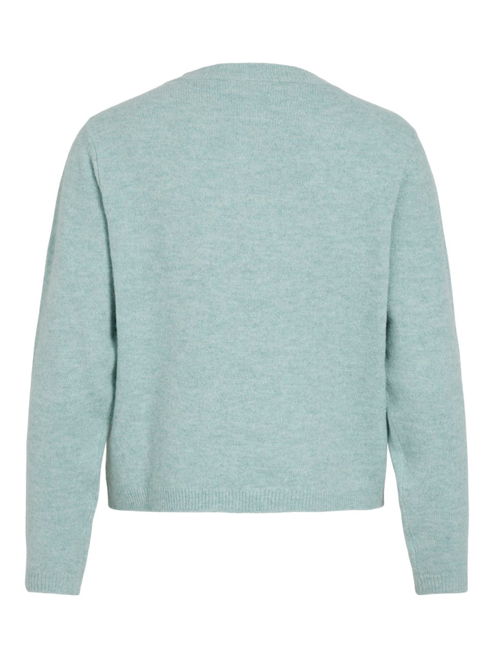 Viliga L/s O-neck Knit Cardigan - Noos - Mint