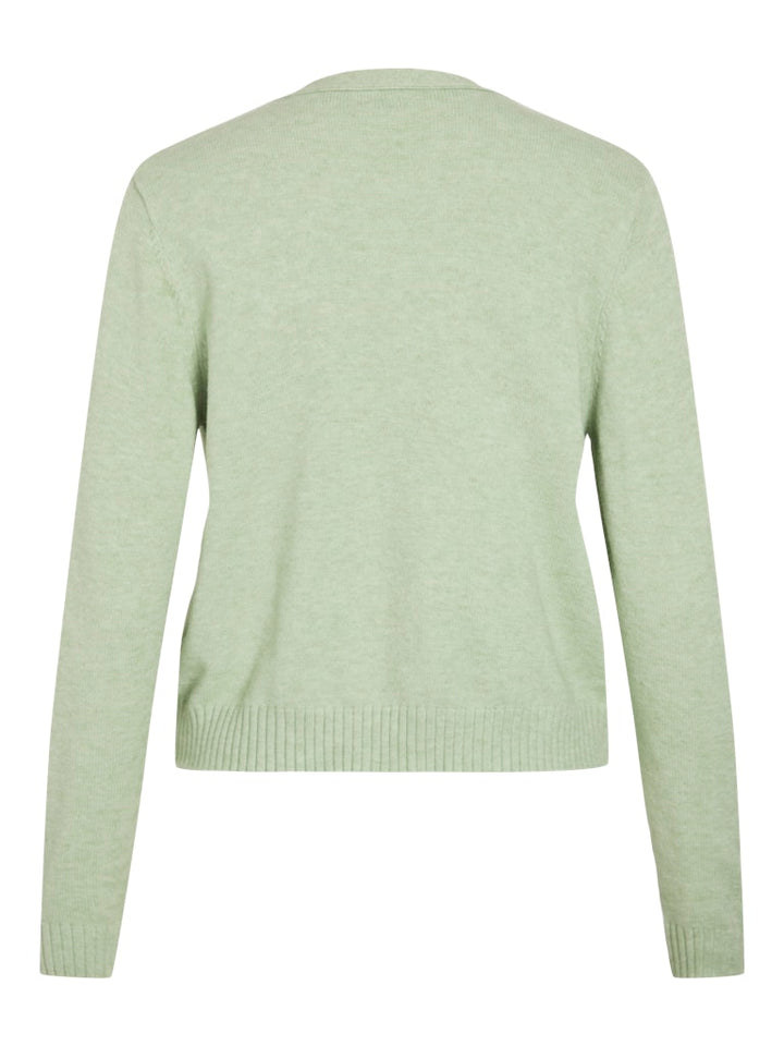 Viril Short L/s Knit Cardigan-noos - Mint