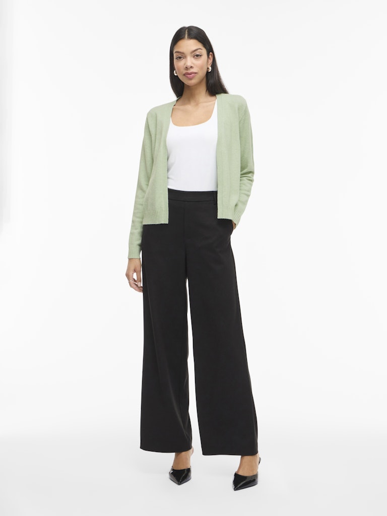 Viril Short L/s Knit Cardigan-noos - Mint