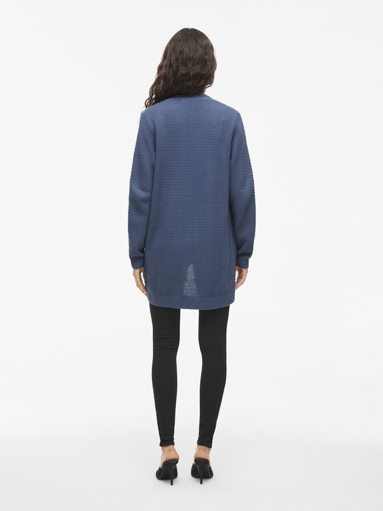 Vidalo L/s Knit Cardigan- Noos - Rafblauw