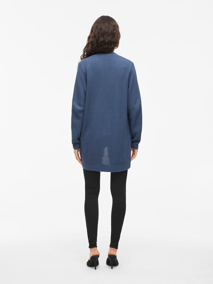 Vidalo L/s Knit Cardigan- Noos - Rafblauw