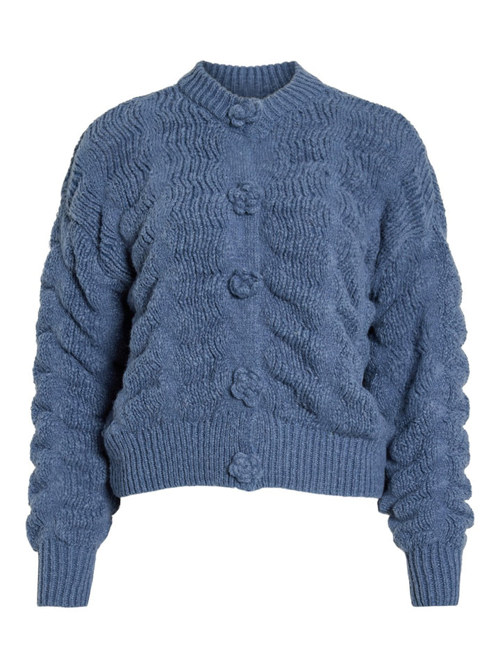 Vichana L/s Knit Cardigan - Rafblauw