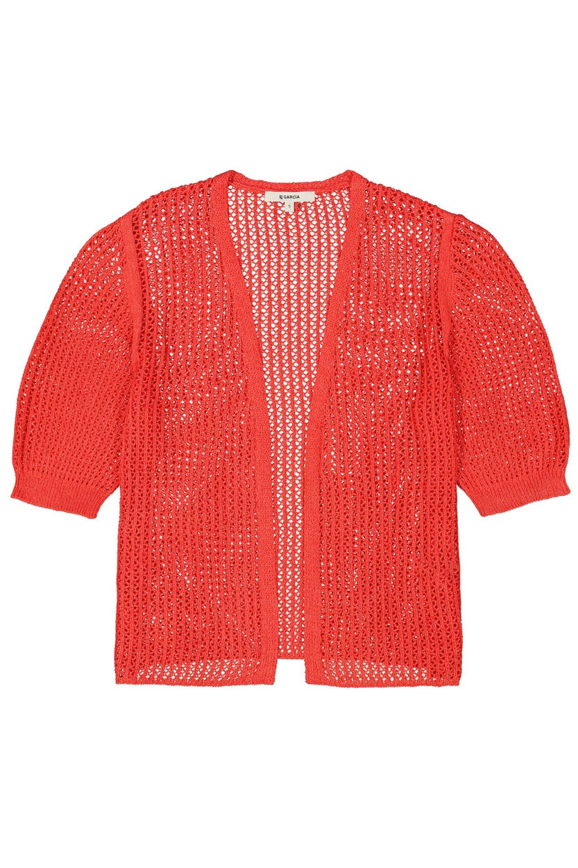 Garcia - Gebreide vesten - 4249.40.0001 - Rood