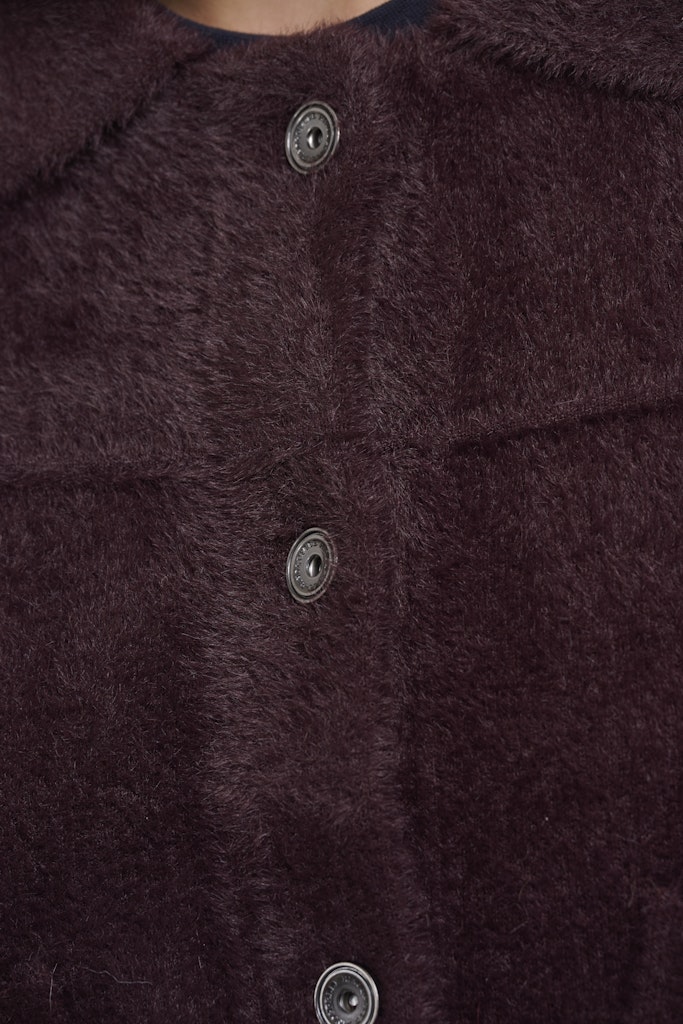 Boxy Jacket - Bordeaux